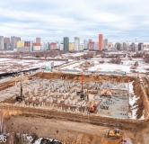 Ход строительства дома 1,2 в ЖК Прелесно -