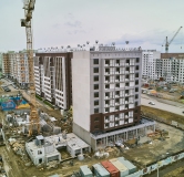 Ход строительства дома 1.1, 2 этап в ЖК Солнечный -