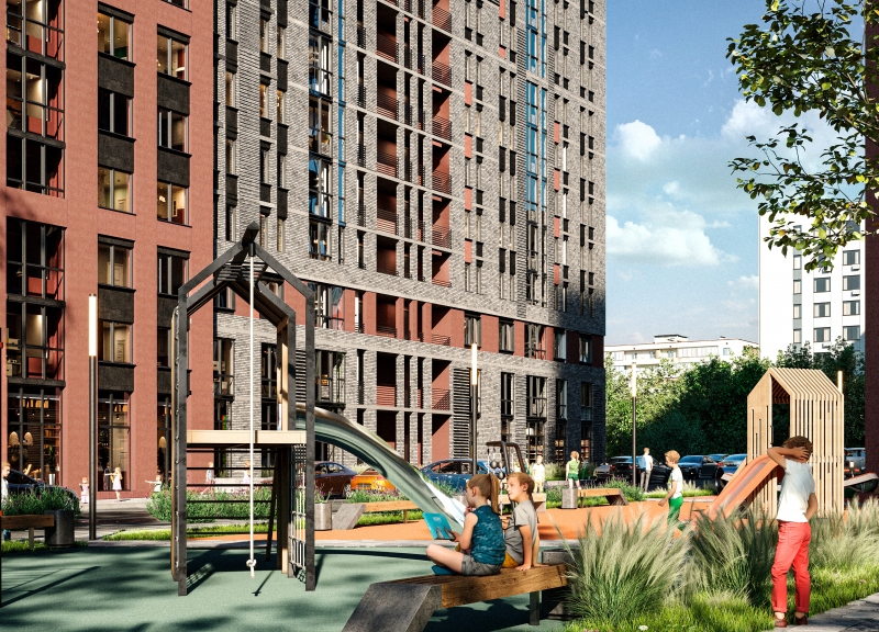 Дом Позиция 1,2 в ЖК Октябрьский квартал - фото 2