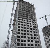 Ход строительства дома 4.1 в ЖК Тор -