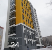 Ход строительства дома 1 в ЖК Молоко и Мед -