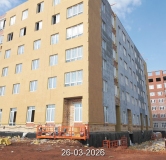 Ход строительства дома Литер 22 в ЖК Свой Берег -