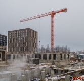 Ход строительства дома 19А в ЖК Шкиперский 19 -