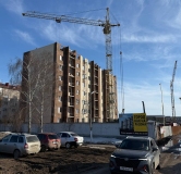 Ход строительства дома 38Б в ЖД По ул. Степана Разина -