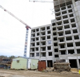 Ход строительства дома 4 этап  в ЖК Бунин -