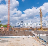 Ход строительства дома 1 в ЖК Оригана -