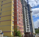 Ход строительства дома № 1, 1 очередь в ЖК Подкова на Ванеева -